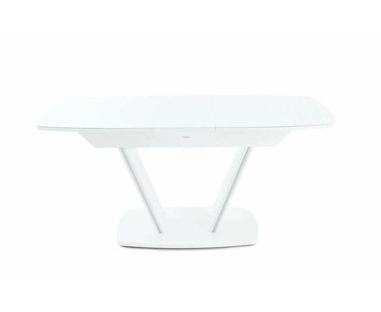 Стол Дрезден, Белый/Белый матовый шагрень, изображение 6 | Интернет магазин мебели и декора LifeDekor