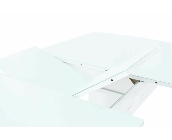 Стол Дрезден, Белый/Белый матовый шагрень, изображение 7 | Интернет магазин мебели и декора LifeDekor