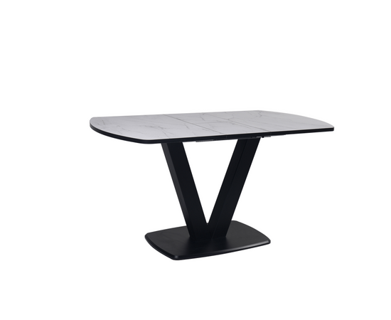 Стол Саен 14 Черный/Жемчужный Перито, изображение 6 | Интернет магазин мебели и декора LifeDekor