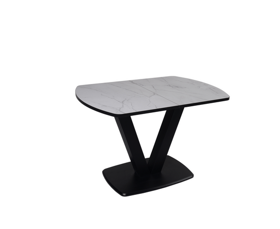 Стол Саен 14 Черный/Жемчужный Перито, изображение 3 | Интернет магазин мебели и декора LifeDekor