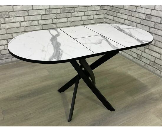 Стол Андромеда 2, Черный муар/Мрамор, изображение 6 | Интернет магазин мебели и декора LifeDekor
