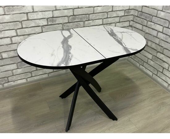 Стол Андромеда 2, Черный муар/Мрамор, изображение 11 | Интернет магазин мебели и декора LifeDekor