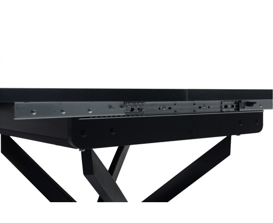 Стол Андромеда D100, Черный/Мрамор, изображение 4 | Интернет магазин мебели и декора LifeDekor