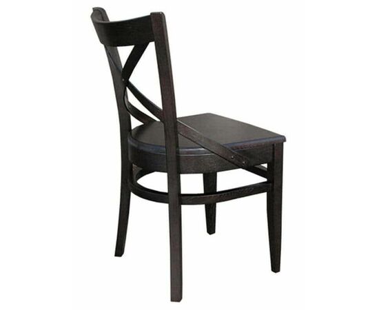 Стул Соло Венский, Жёсткий, Темный орех, изображение 2 | Интернет магазин мебели и декора LifeDekor