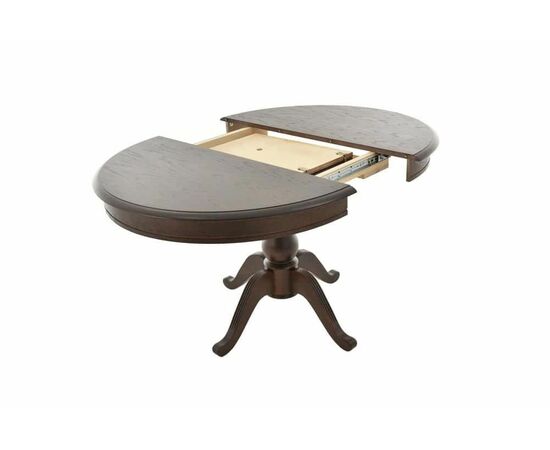 Стол Фабрицио D100, Орех темный, изображение 9 | Интернет магазин мебели и декора LifeDekor