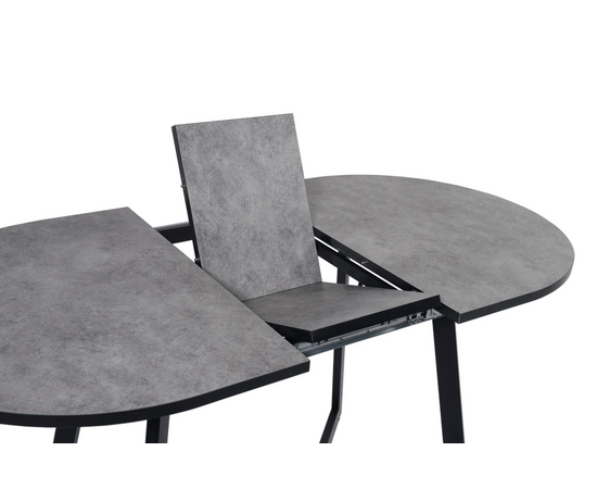 Стол Саен 21 Черный/Бетон, изображение 5 | Интернет магазин мебели и декора LifeDekor