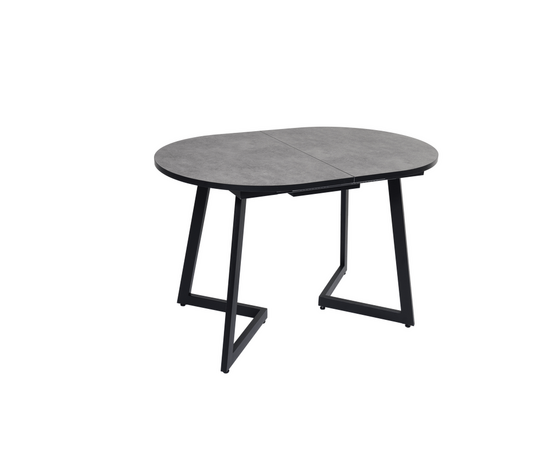 Стол Саен 21 Черный/Бетон | Интернет магазин мебели и декора LifeDekor