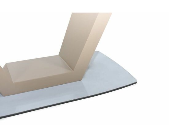 Стол Фоджа, Стекло, 160см, Капучино, изображение 2 | Интернет магазин мебели и декора LifeDekor