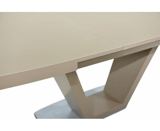 Стол Фоджа, Стекло, 160см, Капучино, изображение 4 | Интернет магазин мебели и декора LifeDekor