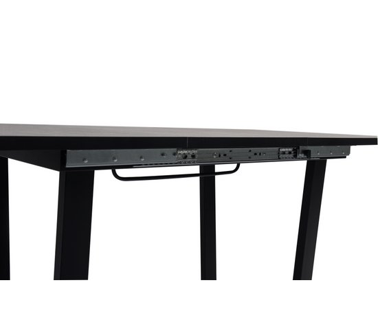 Стол Саен 8 раскладной, Черный/Бетон, изображение 6 | Интернет магазин мебели и декора LifeDekor