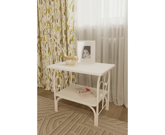 Прикроватная тумба МК-7, ММД 202,Белый, изображение 3 | Интернет магазин мебели и декора LifeDekor