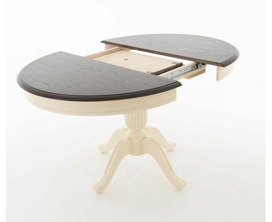 Стол Леонардо D100, Темный орех/Слоновая кость, изображение 8 | Интернет магазин мебели и декора LifeDekor