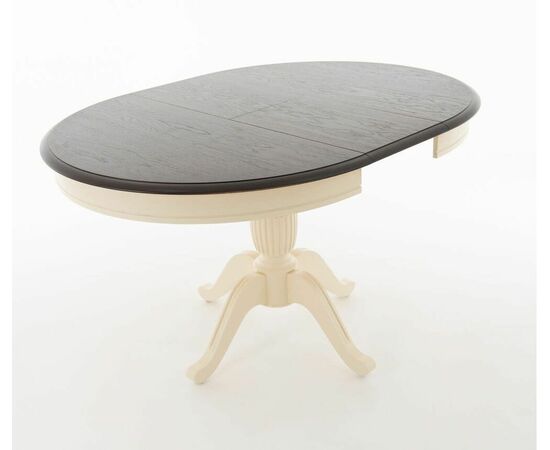 Стол Леонардо D100, Темный орех/Слоновая кость, изображение 7 | Интернет магазин мебели и декора LifeDekor