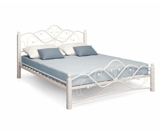 Кровать КМД 4-01 Венера 1 160х200, Белый | Интернет магазин мебели и декора LifeDekor