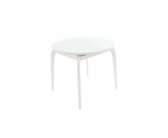 Стол Ривьера СВ D90, Стекло, Эмаль белая,  7 | Интернет магазин мебели и декора LifeDekor