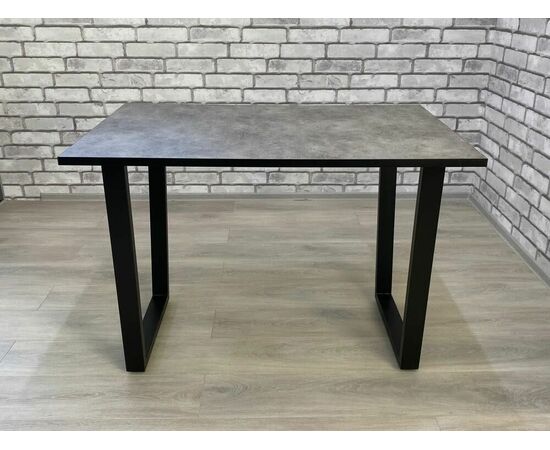 Стол Саен 8, Черный/Бетон, изображение 8 | Интернет магазин мебели и декора LifeDekor