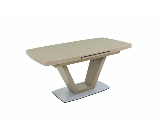 Стол Фоджа, Стекло, 140см, Капучино | Интернет магазин мебели и декора LifeDekor