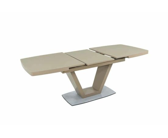 Стол Фоджа, Стекло, 140см, Капучино, изображение 7 | Интернет магазин мебели и декора LifeDekor