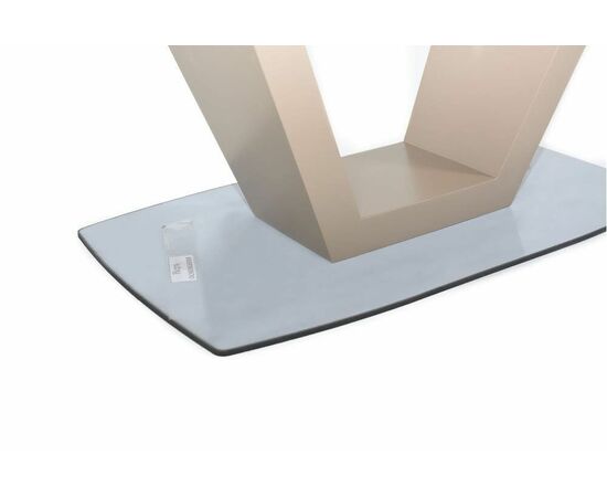 Стол Фоджа, Стекло, 140см, Капучино, изображение 11 | Интернет магазин мебели и декора LifeDekor