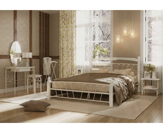 Стол дамский МК-8 с ящиком, ММД303, Белый, изображение 4 | Интернет магазин мебели и декора LifeDekor