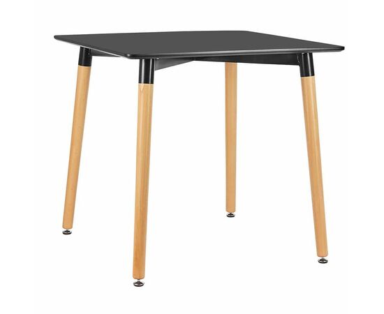 Стол Summer 80х80x75см, чёрный, Цвет: Черный | Интернет магазин мебели и декора LifeDekor