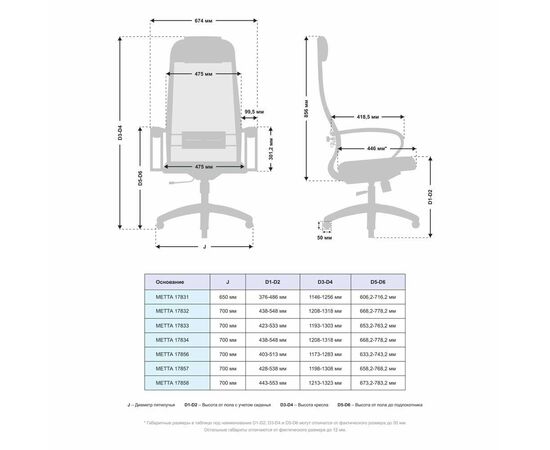 МЕТТА Комплект 11 (Светло-серый ), Основание МЕТТА 17832, изображение 3 | Интернет магазин мебели и декора LifeDekor