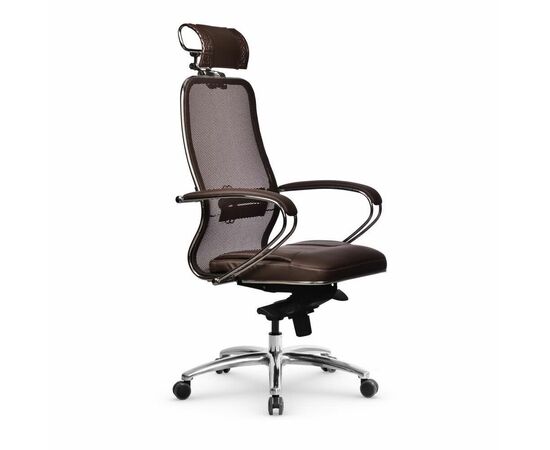 Кресло Samurai SL-2.04 MPES темно-коричневый | Интернет магазин мебели и декора LifeDekor