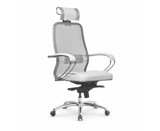 Кресло Samurai SL-2.04 MPES белый, изображение 5 | Интернет магазин мебели и декора LifeDekor