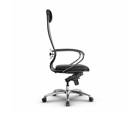 Metta L 1m 36/K_17838_Сетка X2 - Светло-серый_Кожа перфорированная NewLeather - Серый, изображение 2 | Интернет магазин мебели и декора LifeDekor