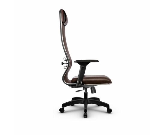 Metta L 1m 36/4D_17831_Сетка X2 - Коричневый_Кожа перфорированная NewLeather - Темно-коричневый, изображение 2 | Интернет магазин мебели и декора LifeDekor