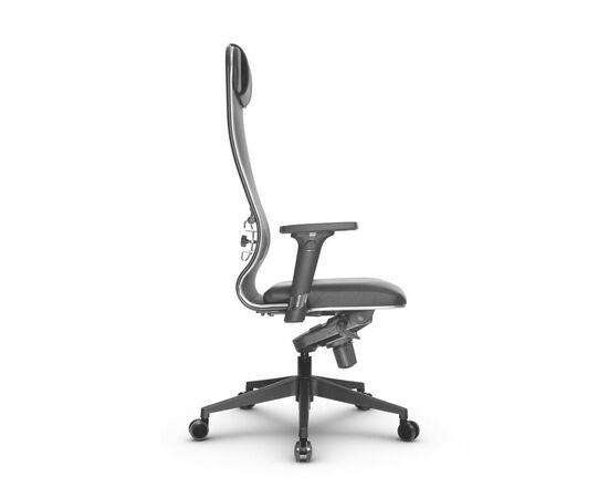 Metta L 1m 36/2D_17840_Сетка X2 - Черный_Кожа перфорированная NewLeather - Черный, изображение 2 | Интернет магазин мебели и декора LifeDekor