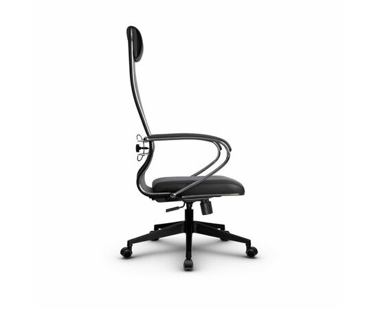 Metta L 1m 36/K_17832_Сетка X2 - Светло-серый_Кожа перфорированная NewLeather - Серый, изображение 2 | Интернет магазин мебели и декора LifeDekor