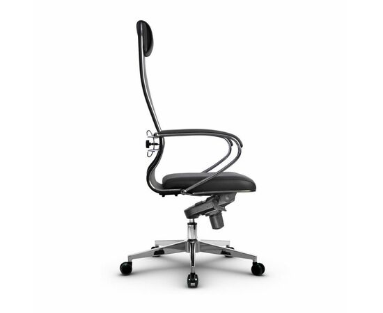 Metta L 1m 36/K_17841_Сетка X2 - Светло-серый_Кожа перфорированная NewLeather - Серый, изображение 2 | Интернет магазин мебели и декора LifeDekor