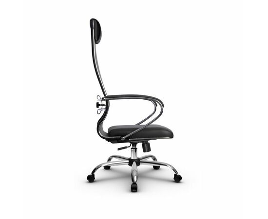 Metta L 1m 36/K_17833_Сетка X2 - Светло-серый_Кожа перфорированная NewLeather - Серый, изображение 2 | Интернет магазин мебели и декора LifeDekor