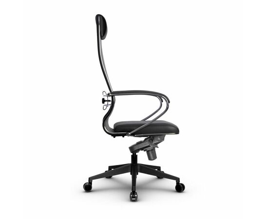 Metta L 1m 36/K_17840_Сетка X2 - Светло-серый_Кожа перфорированная NewLeather - Серый, изображение 2 | Интернет магазин мебели и декора LifeDekor