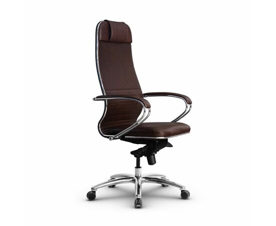 Metta L 1m 38K2/K_17838_Кожа перфорированная NewLeather - Темно-коричневый_Кожа перфорированная NewLeather - Темно-коричневый | Интернет магазин мебели и декора LifeDekor