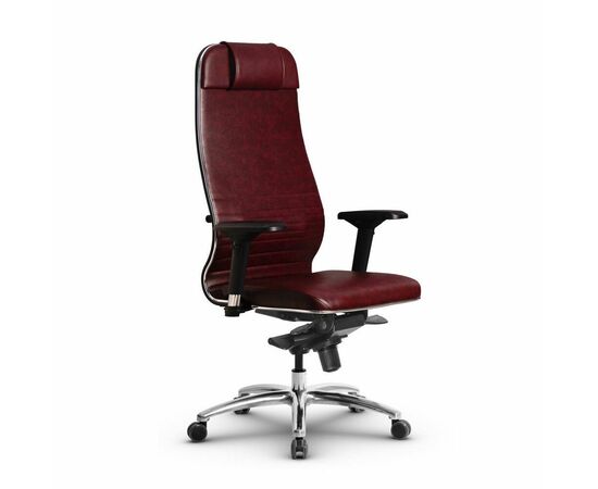 Metta L 1m 38K2/4D_17838_Кожа перфорированная NewLeather - Темно-бордовый_Кожа перфорированная NewLeather - Темно-бордовый, изображение 4 | Интернет магазин мебели и декора LifeDekor