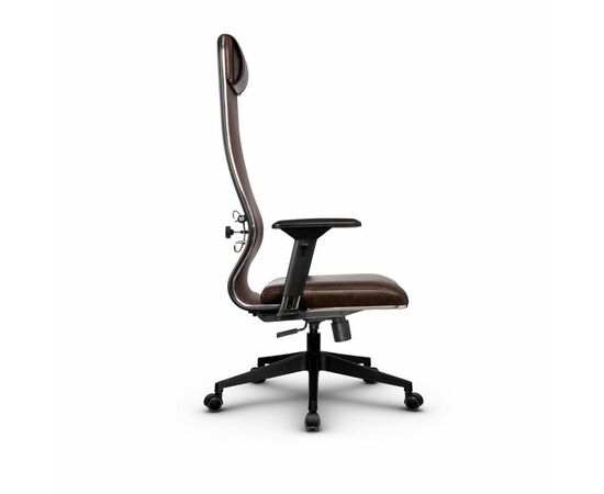 Metta L 1m 36/4D_17832_Сетка X2 - Коричневый_Кожа перфорированная NewLeather - Темно-коричневый, изображение 2 | Интернет магазин мебели и декора LifeDekor