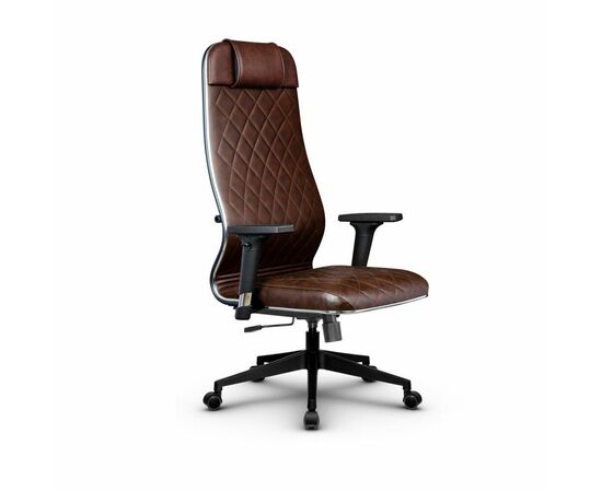 Metta L 1m 40M/2D_17832_Кожа перфорированная NewLeather - Темно-коричневый_Кожа перфорированная NewLeather - Темно-коричневый, изображение 4 | Интернет магазин мебели и декора LifeDekor