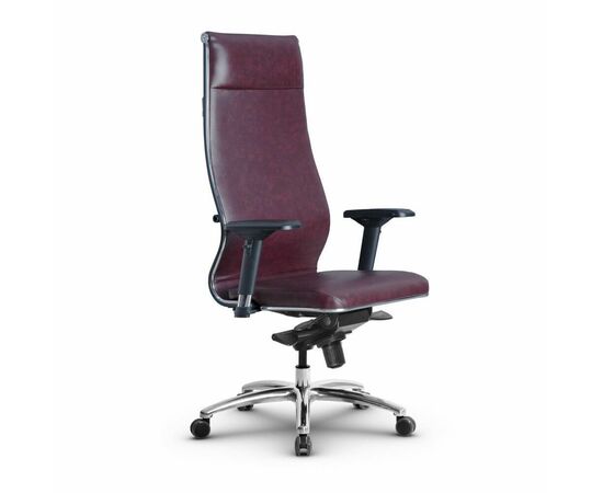 Metta L 1m 42/4D_17838_Кожа перфорированная NewLeather - Темно-бордовый_Кожа перфорированная NewLeather - Темно-бордовый, изображение 4 | Интернет магазин мебели и декора LifeDekor