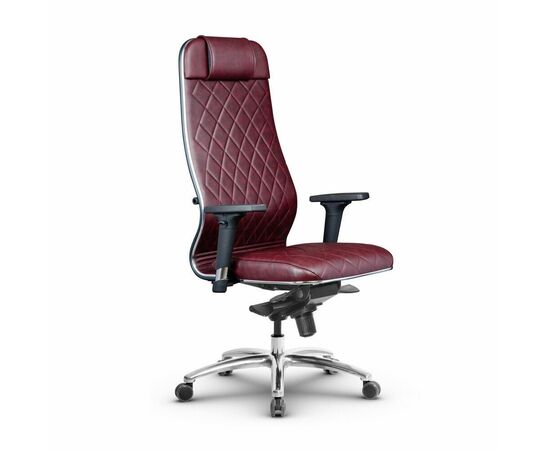 Metta L 1m 40M/2D_17838_Кожа перфорированная NewLeather - Темно-бордовый_Кожа перфорированная NewLeather - Темно-бордовый, изображение 4 | Интернет магазин мебели и декора LifeDekor