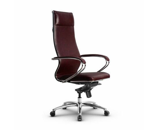 Metta L 1m 42/K_17838_Кожа перфорированная NewLeather - Темно-бордовый_Кожа перфорированная NewLeather - Темно-бордовый | Интернет магазин мебели и декора LifeDekor