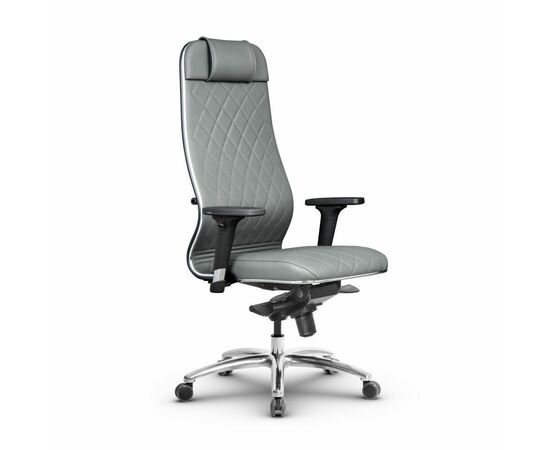 Metta L 1m 40M/2D_17838_Кожа перфорированная NewLeather - Серый_Кожа перфорированная NewLeather - Серый, изображение 4 | Интернет магазин мебели и декора LifeDekor