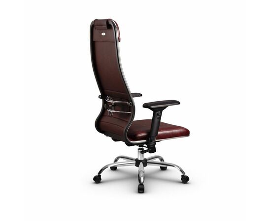 Metta L 1m 38K2/4D_17833_Кожа перфорированная NewLeather - Темно-бордовый_Кожа перфорированная NewLeather - Темно-бордовый, изображение 3 | Интернет магазин мебели и декора LifeDekor