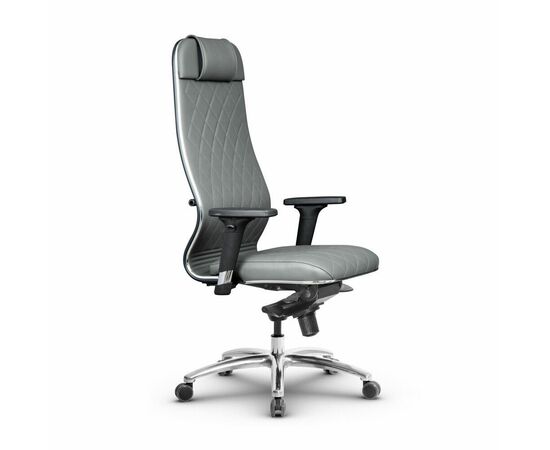 Metta L 1m 40M/2D_17838_Кожа перфорированная NewLeather - Серый_Кожа перфорированная NewLeather - Серый | Интернет магазин мебели и декора LifeDekor