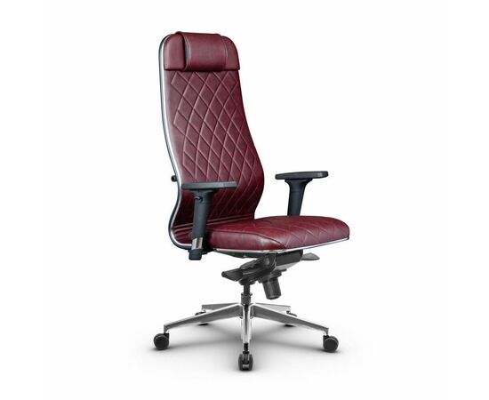 Metta L 1m 40M/2D_17839_Кожа перфорированная NewLeather - Темно-бордовый_Кожа перфорированная NewLeather - Темно-бордовый, изображение 4 | Интернет магазин мебели и декора LifeDekor