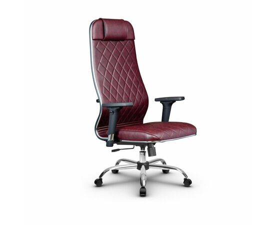 Metta L 1m 40M/2D_17833_Кожа перфорированная NewLeather - Темно-бордовый_Кожа перфорированная NewLeather - Темно-бордовый, изображение 4 | Интернет магазин мебели и декора LifeDekor