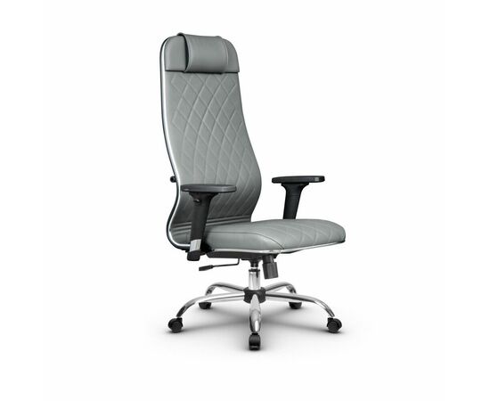 Metta L 1m 40M/2D_17833_Кожа перфорированная NewLeather - Серый_Кожа перфорированная NewLeather - Серый, изображение 4 | Интернет магазин мебели и декора LifeDekor