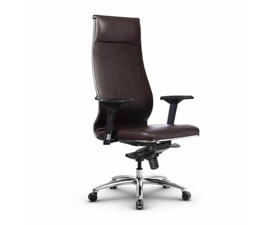 Metta L 1c 42/4D_17838_Кожа перфорированная NewLeather - Темно-коричневый_Кожа перфорированная NewLeather - Темно-коричневый, изображение 4 | Интернет магазин мебели и декора LifeDekor