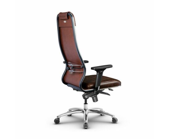 Metta L 1m 40M/2D_17838_Кожа перфорированная NewLeather - Темно-коричневый_Кожа перфорированная NewLeather - Темно-коричневый, изображение 3 | Интернет магазин мебели и декора LifeDekor